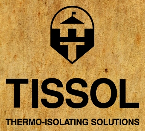 Логотип компании Тиссол. Услуги по утеплению пенополиуретаном.