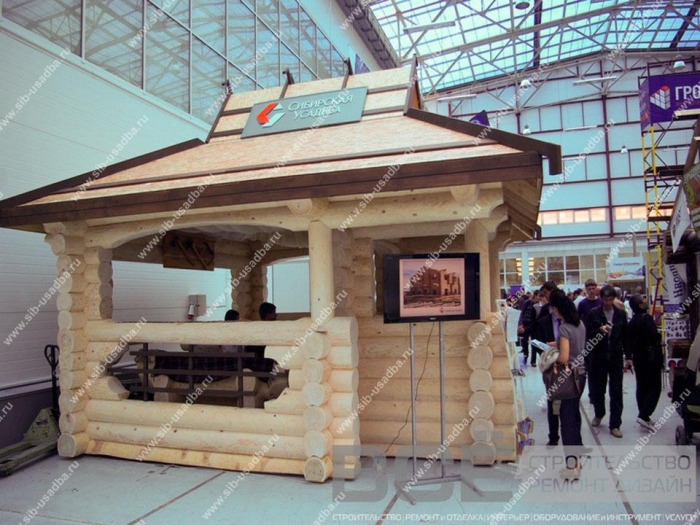Спроектирован и построен в 2011 году специалистами компании «Сибирская Усадьба» в г. Красноярск