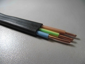 Кабели марок ВВГнг — кабели с медными токопроводящими жилами, с изоляцией и оболочкой из ПВХ пластиката.