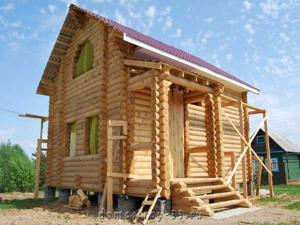 Дома, дачи, коттеджи деревянные. Из бруса или бревна. Работаем по всей Владимирской области.