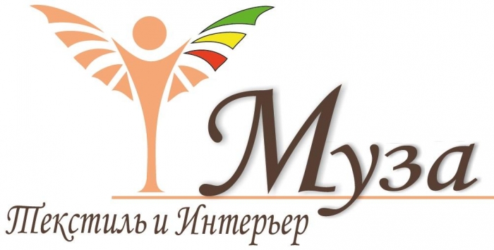 Логотип текстильной компании "Муза"